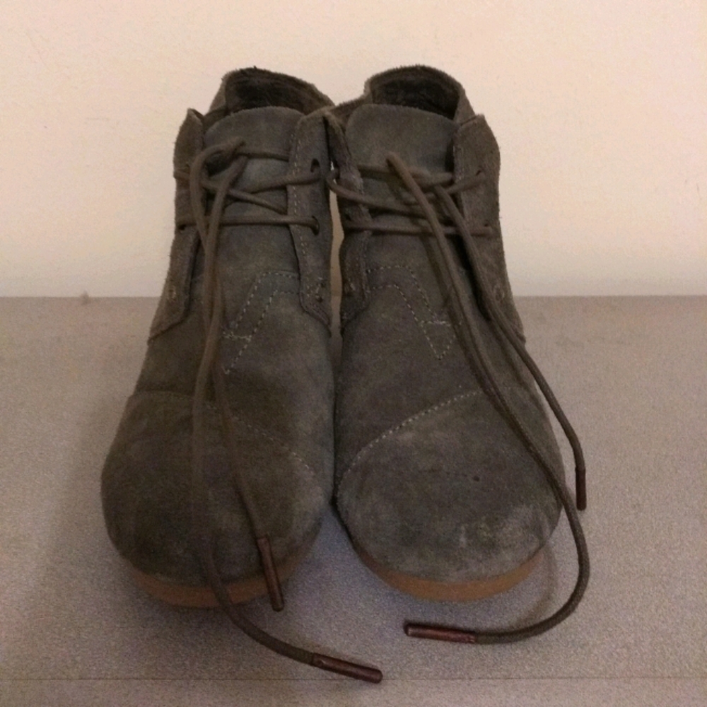 TOMS Wedge Booties